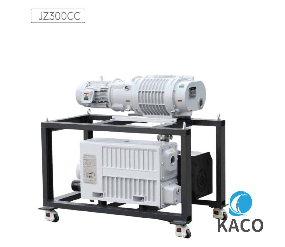 鮑斯羅茨式真空泵機組JZ300CC組合SRV300B單級（jí）油旋片泵和BSJ300L羅茨增壓真空泵
